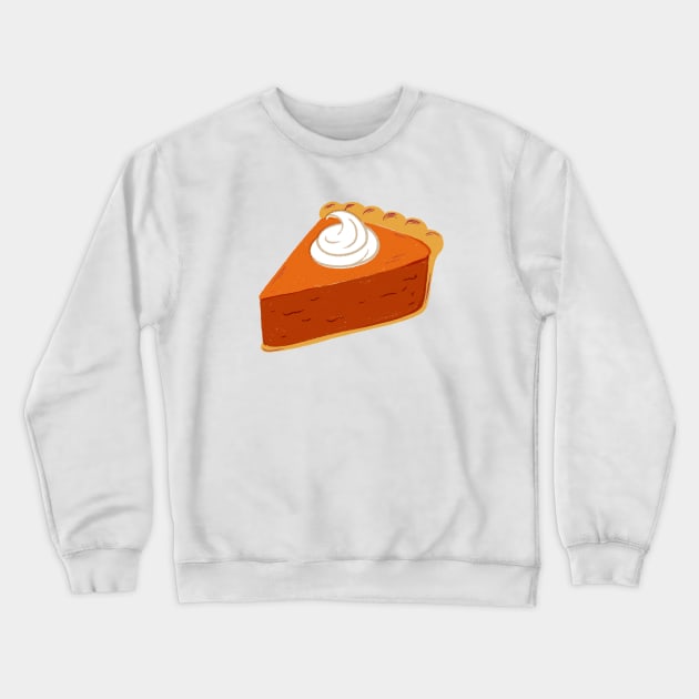 Pumpkin Pie slice Crewneck Sweatshirt by The Sparkle Report